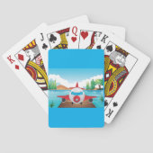 Jeu De Cartes Avion Dans La Nature Jouer Des Cartes (dos)