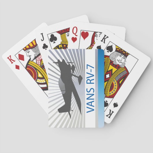 Jeu De Cartes Avion Vans RV-7 (dos)