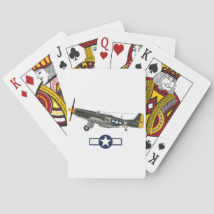 Jeu De Cartes Avions américains de la deuxième guerre mondiale