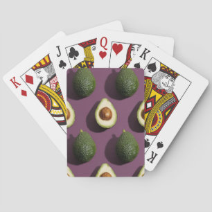 Jeu De Cartes Avocado vert violet