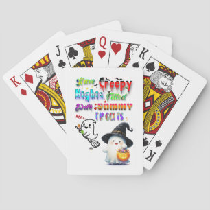 Jeu De Cartes Ayez des nuits flippantes remplies de friandises d