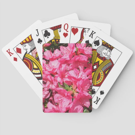 Jeu De Cartes Azalée rose (dos)