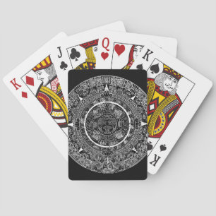 Jeu De Cartes Aztec mexicain Soleil Pierre Maya Calendrier 3