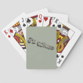 Jeu De Cartes B. Gris-Blanc (dos)