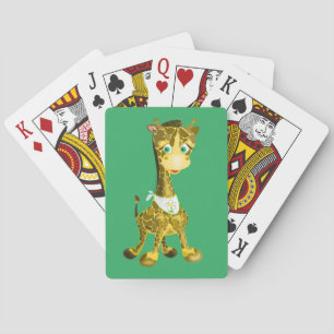 Jeu De Cartes Baby Giraffe Jouer des cartes de vos couleurs