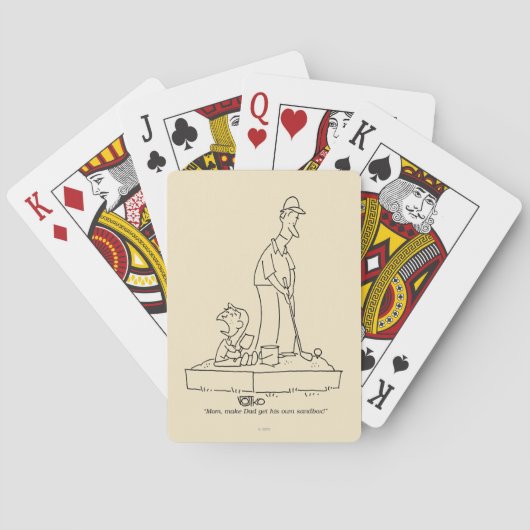 Jeu De Cartes Bac à sable (dos)