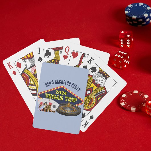 Jeu De Cartes Bachelor Party sur mesure Las Vegas Trip Casino