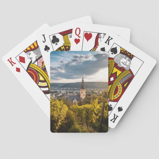 Jeu De Cartes Bad Hönningen Allemagne (dos)