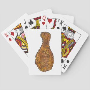 Jeu De Cartes Baguette à tambour à jambe de poulet frit Southern