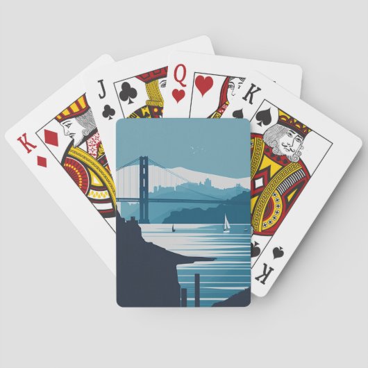 JEU DE CARTES BAIE DE FRISCO #1 (dos)