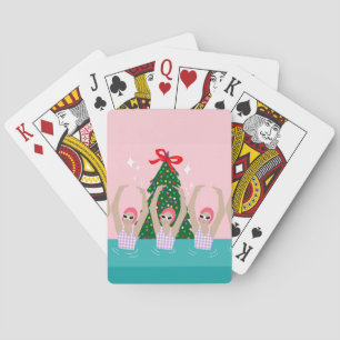 Jeu De Cartes Baignades artistiques personnalisées Illustration 
