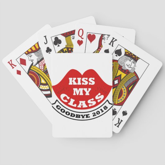 Jeu De Cartes baiser ma classe 2018 (dos)
