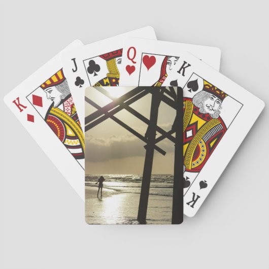 Jeu De Cartes Balade en or (dos)