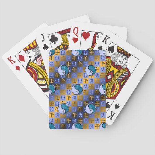 Jeu De Cartes Balance & Cheval d'Eau (dos)