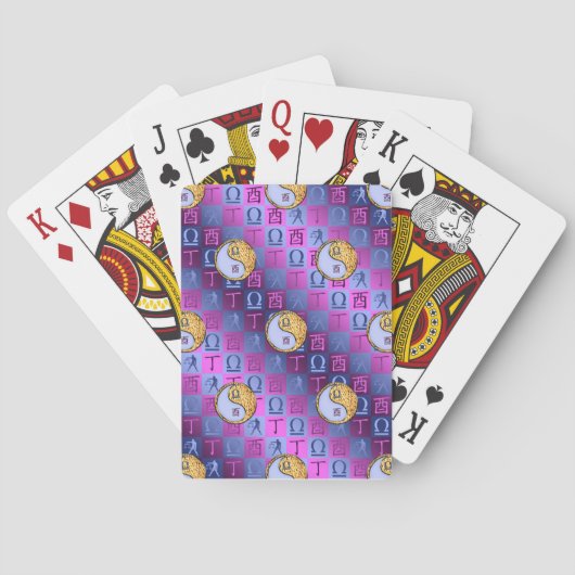 Jeu De Cartes Balance & Coq de Feu (dos)