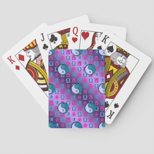 Jeu De Cartes Balance & Coq d'Eau (dos)
