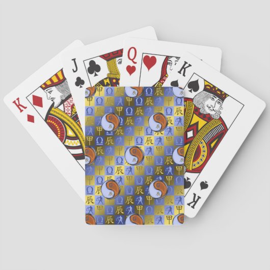 Jeu De Cartes Balance & Dragon de Bois (dos)