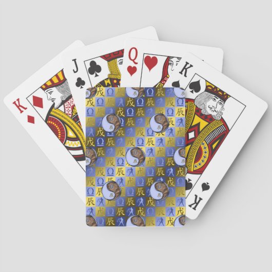 Jeu De Cartes Balance & Dragon de Terre (dos)