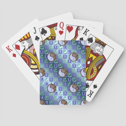 Jeu De Cartes Balance & Serpent de terre (dos)