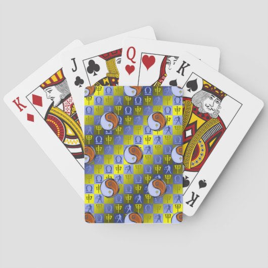 Jeu De Cartes Balance & Singe de Bois (dos)