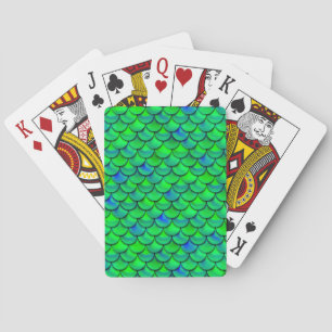 Jeu De Cartes Balances bleues vertes