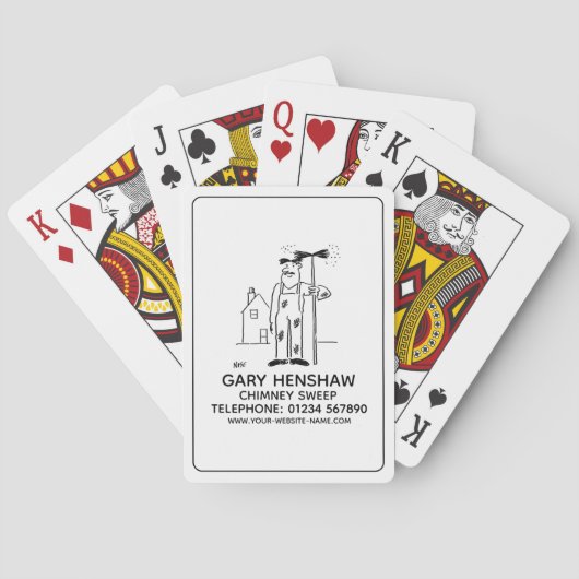 Jeu De Cartes Balayage de la cheminée (dos)