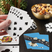 Jeu De Cartes Bald Eagle en vol (In Situ)