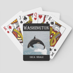Jeu De Cartes Baleine de Washington Orca