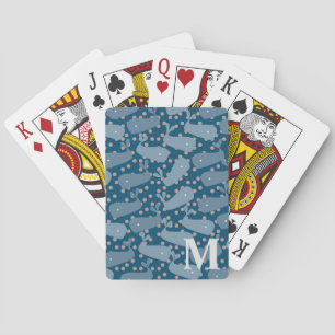 Jeu De Cartes Baleines mignonnes et points