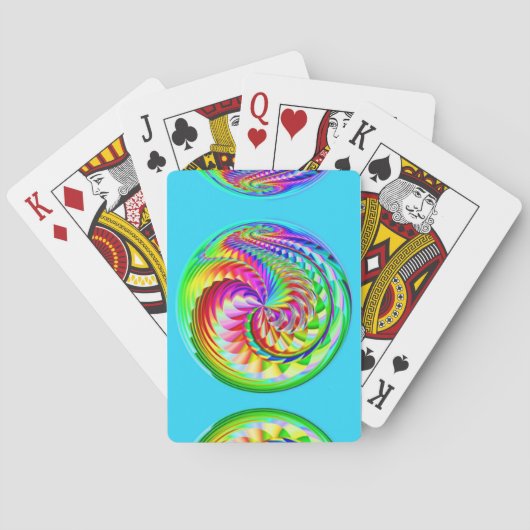 Jeu De Cartes Balle arc-en-ciel (dos)
