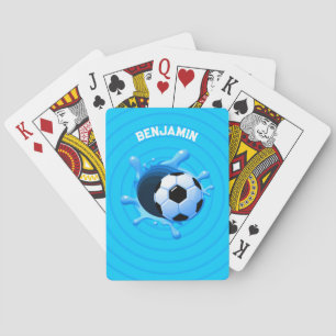 Jeu De Cartes Balle de Football Personnalisée Jouer Cartes