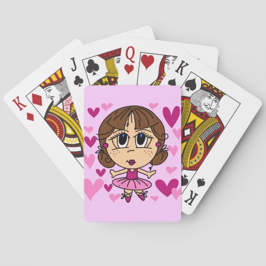 Jeu De Cartes Ballerina Girl (dos)