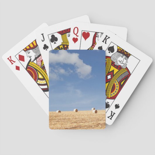 Jeu De Cartes Balles de foin sur le champ (dos)