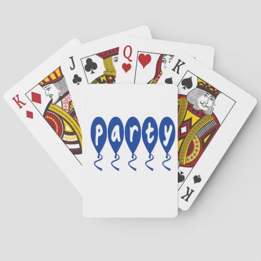Jeu De Cartes Ballons de fête (dos)
