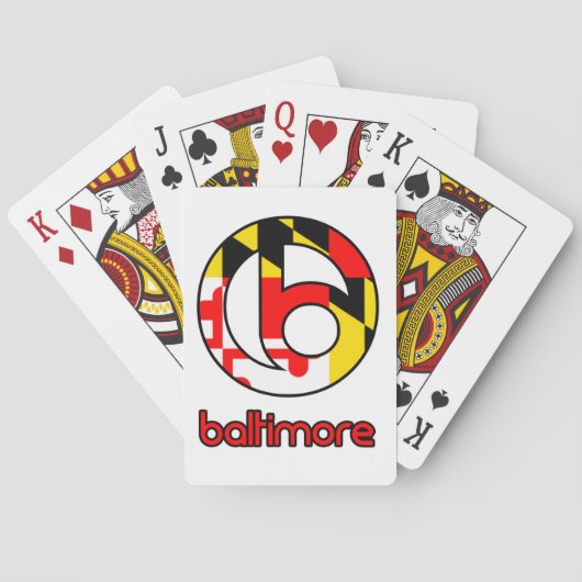 Jeu De Cartes Baltimore (dos)
