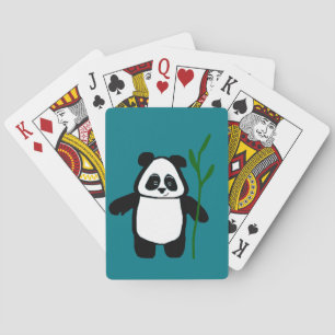 Jeu De Cartes Bambou Panda Jouer des cartes