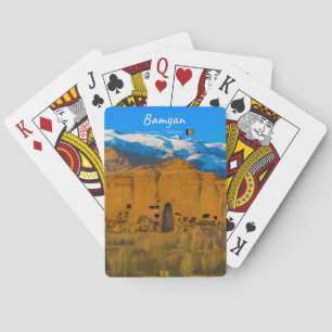 Jeu De Cartes Bamyan, Afghanistan - Vallée de la falaise de Boud