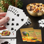 Jeu De Cartes Banane drôle de perroquet du Sénégal (In Situ)