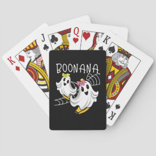 Jeu De Cartes Banane fantôme mignon Boonana Halloween