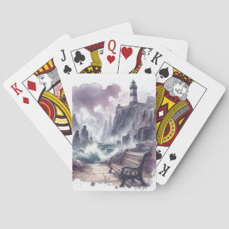 Jeu De Cartes Banc devant le phare