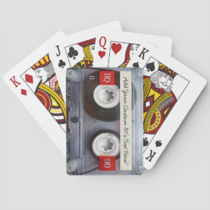 Jeu De Cartes Bande de cassette Retro Playing Carte Deck