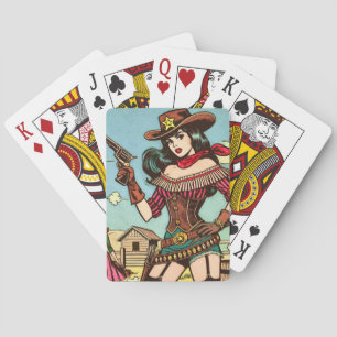 Jeu De Cartes Bandes dessinées vintage mignonne