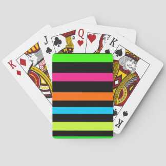 Jeu De Cartes Bandes néon