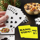 JEU DE CARTES ‘BANG TIDY ! ’ (In Situ)