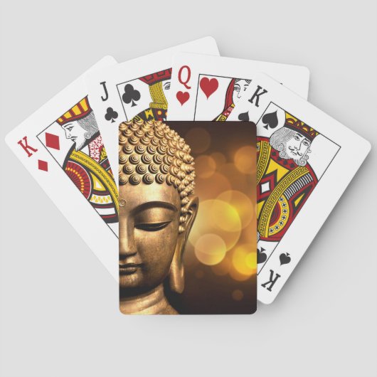 Jeu De Cartes Bangkok, Thaïlande| Bouddha d'or (dos)