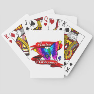 Jeu De Cartes Bannière sensibilisation sur l'autisme
