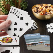 Jeu De Cartes Banques extérieures de Chevaux sauvages OBX Caroli (In Situ)