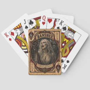 Jeu De Cartes Banshee, Monstres de Cirque Vintage