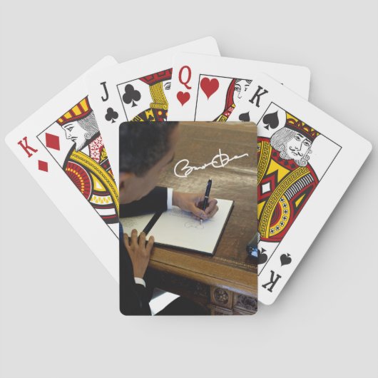Jeu De Cartes Barack Obama (dos)