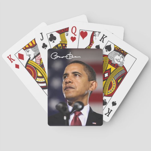 Jeu De Cartes Barack Obama (dos)
